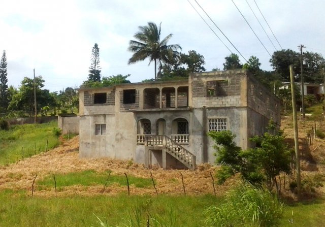 House For Sale in Partly Finished House at Clandon, Manchester Jamaica ...